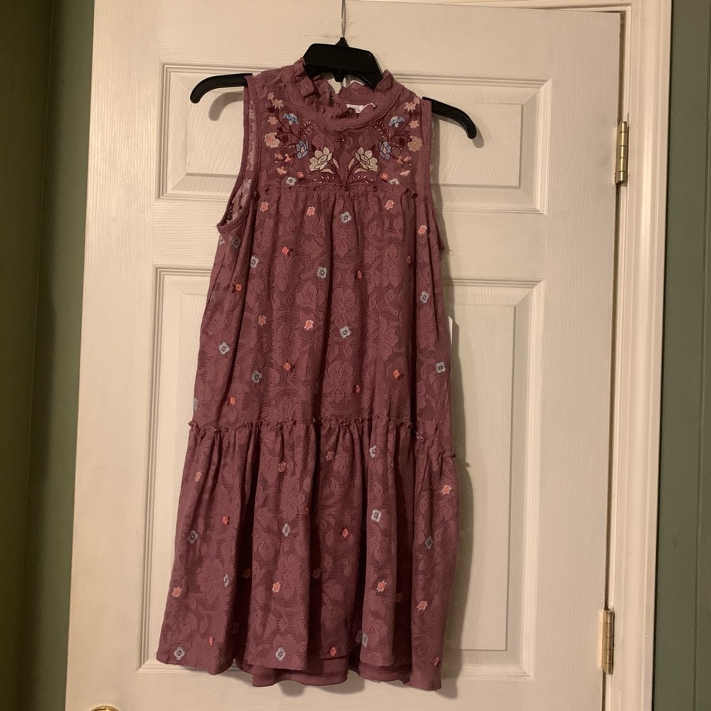 COPY - Coco + Jaimeson Embroidered Ruffle Dress